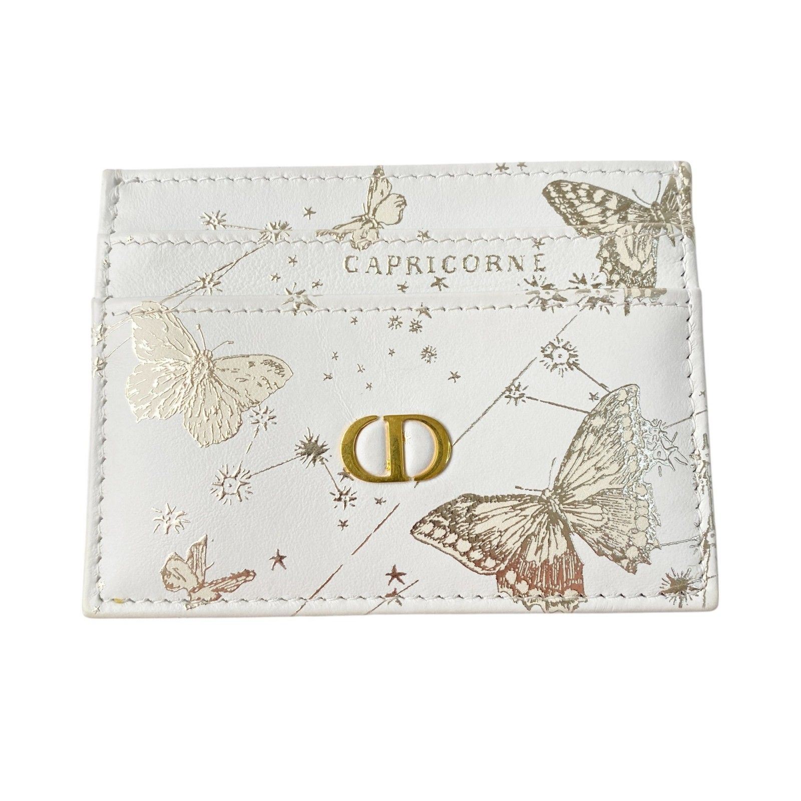 クリスチャンディオール DIOR レディース カロ バタフライ カードケース S5130UBXZ 42-MA-1213