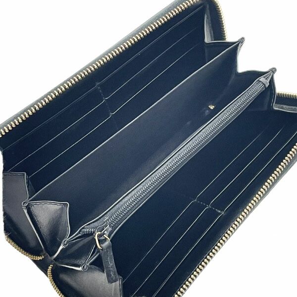 プレミアムな グッチ 長財布 ヴィンテージロゴプリント ジップ アラウンドウォレット レザー 革 ブラック 黒 547591 GUCCI ラウンドファスナー長財布 財布 ロングウォレット ウォレット サイフ 最安値