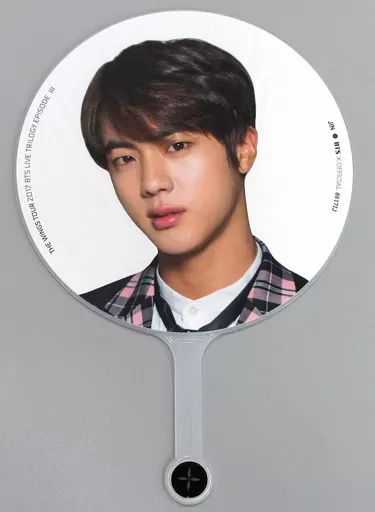 中古】うちわ(男性) ジン(BTS/防弾少年団) IMAGE PICKET(うちわ
