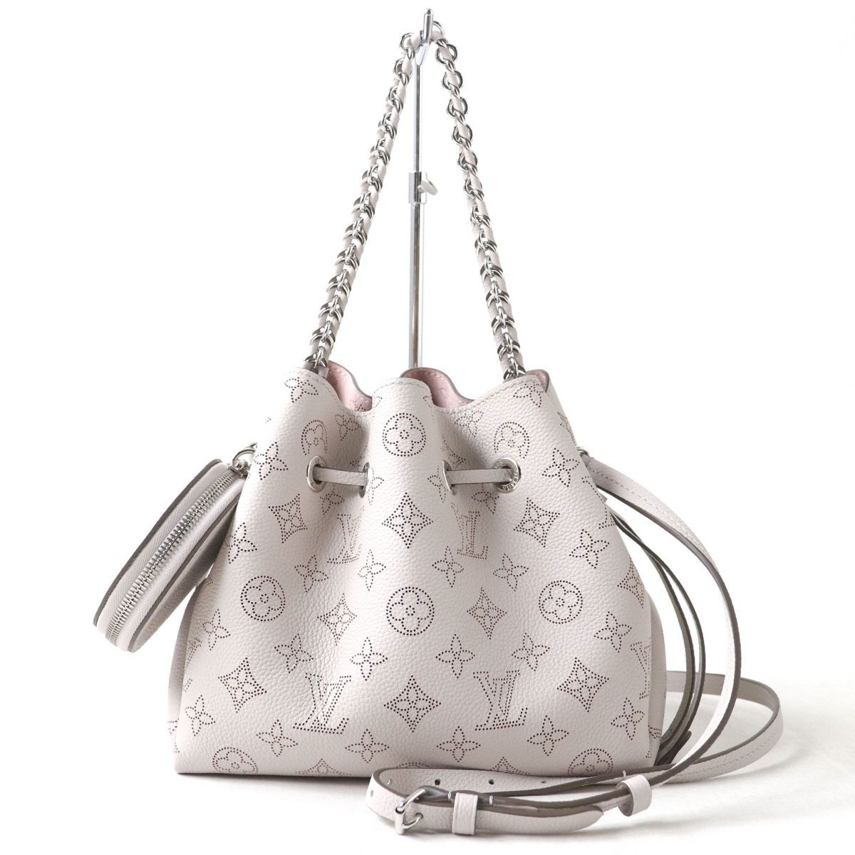 未使用◇LV ルイヴィトン M57536 ベラ モノグラムパンチング 