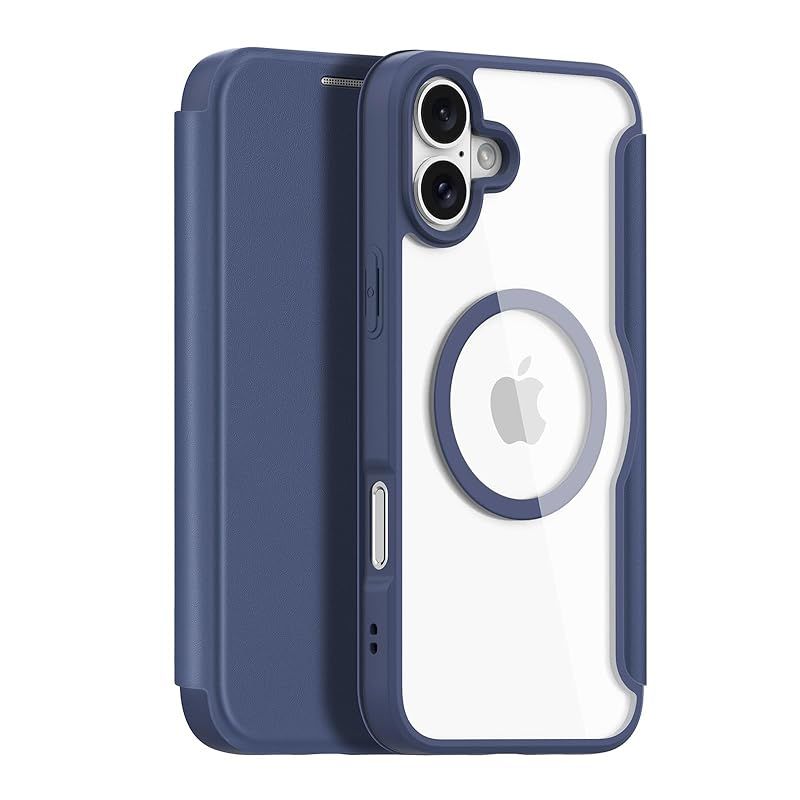 新品　【SkinX Pro Series】iPhone16 Plusケース iPhone16 Plus ケース iPhone 16 Plus ケース 手帳型 MagSafe対応 カード収納 アイフォン 16 Plus ケース ワイヤレス充電対応 マグネット式 