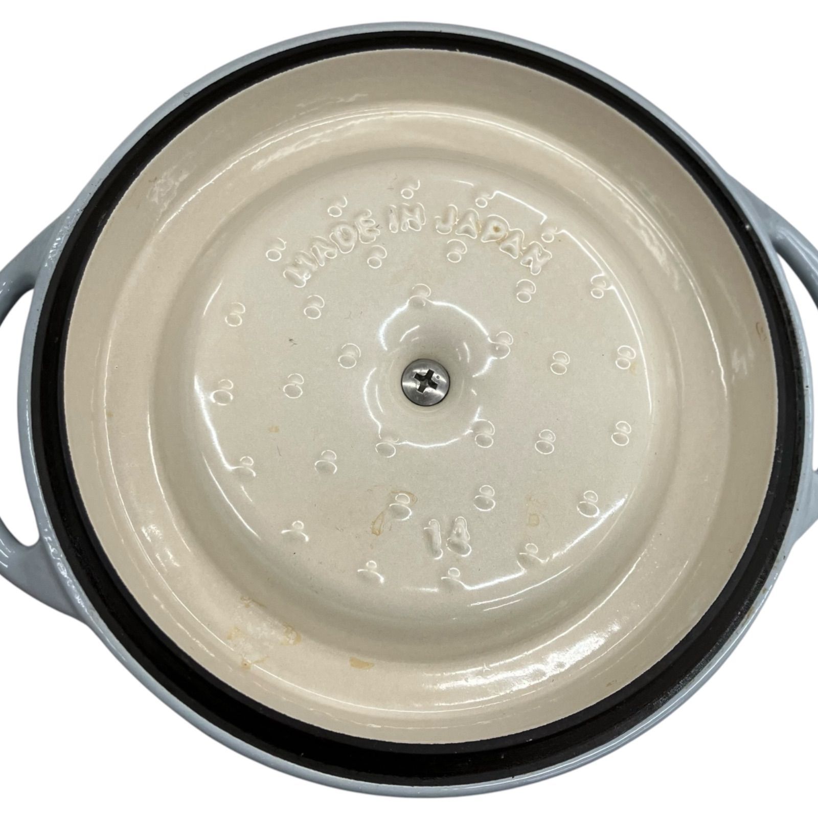 【新品未使用】バーミキュラ　オーブンポットラウンド　　#14 グレー 186000 現状品 グリル鍋 バーミキュラ オーブンポットラウンド #14