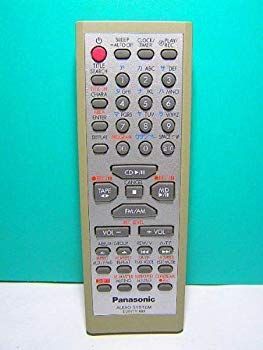 【】【非常に良い】パナソニック オーディオリモコン EUR7711080 9jupf8b