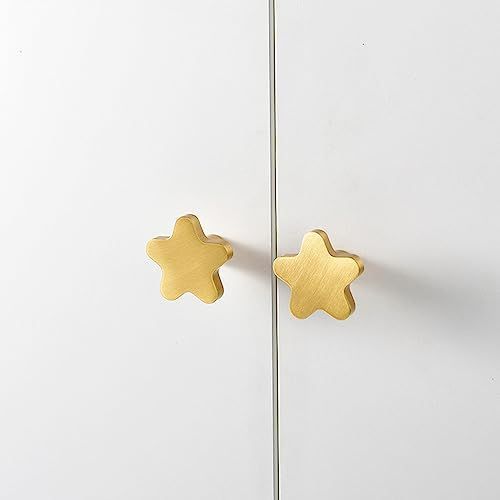 かわいい 引き出し 取っ手 つまみ 真鍮 交換 扉 キッチン 家具 食器棚 2個