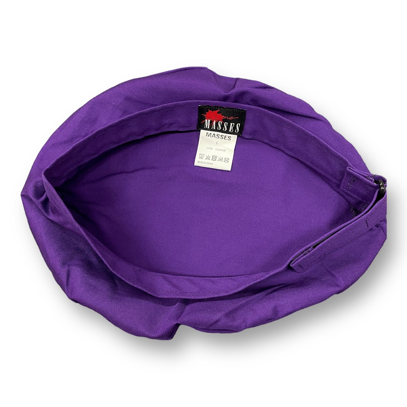 【新品未使用】マシス MASSES ベレー帽 定価7480円 未使用 MASSES EASY HAT イージーハット ベレー マシス F