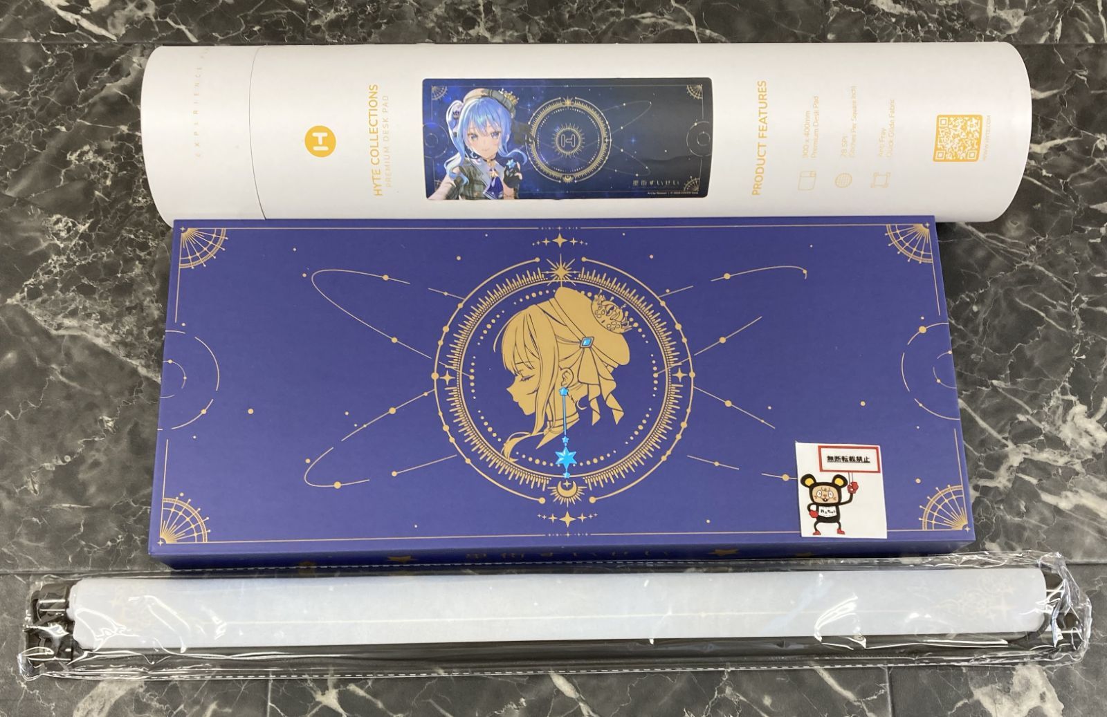 33. HYTE 星街すいせい キーキャップ マウスパッドセット ホロライブ 初回 版