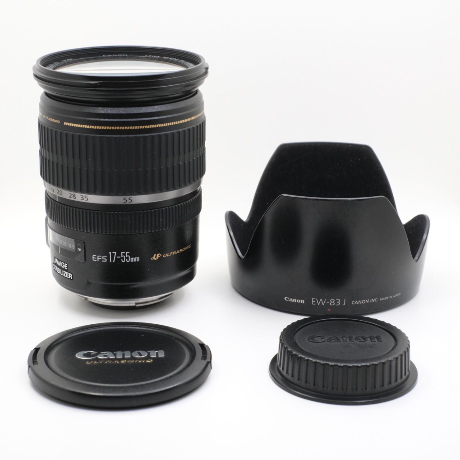 Canon EFS17-55mm f/2.8 USM Canonフード付き 【公式通販】