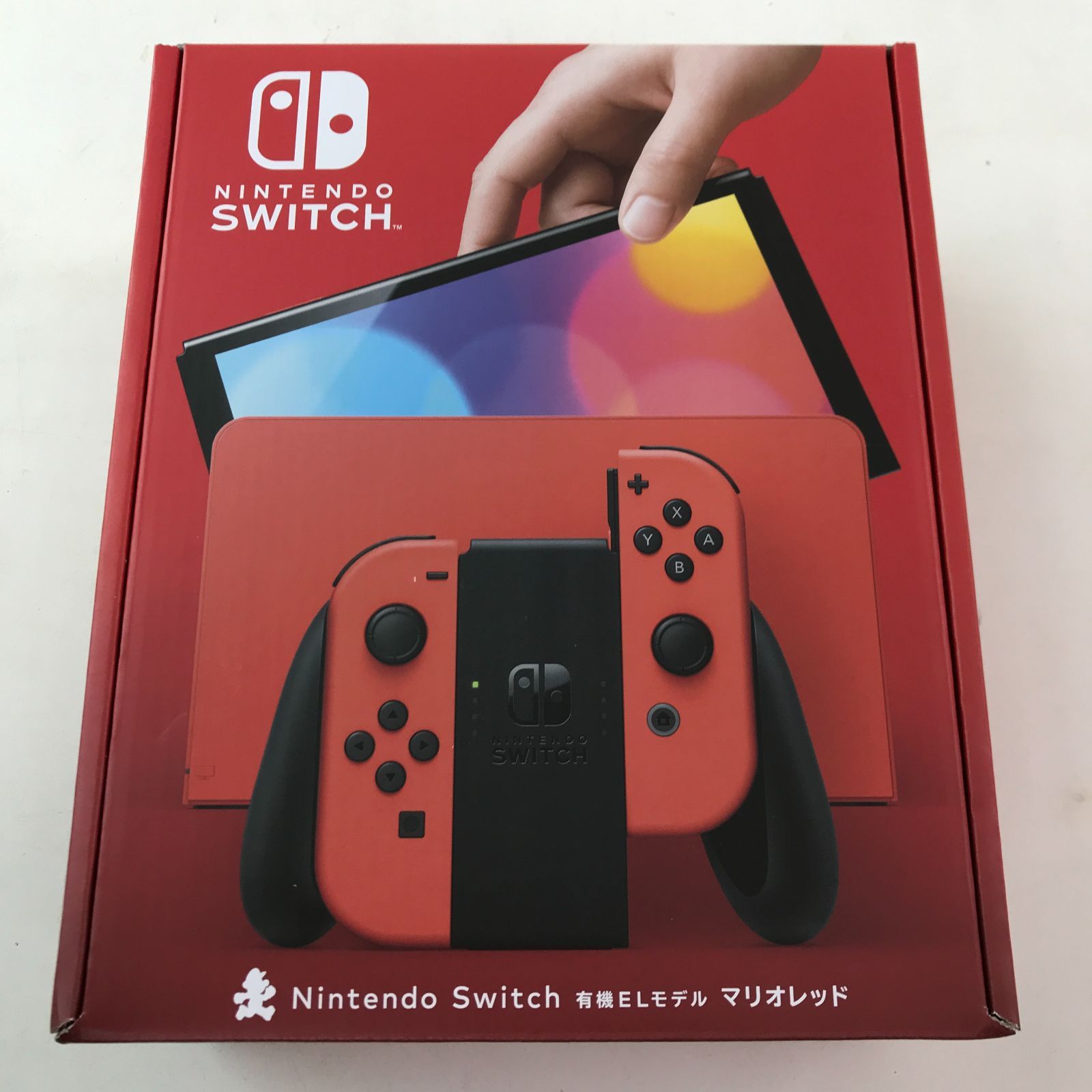 新品未開封】Nintendo Switch 有機ELモデル マリオレッド 本体-