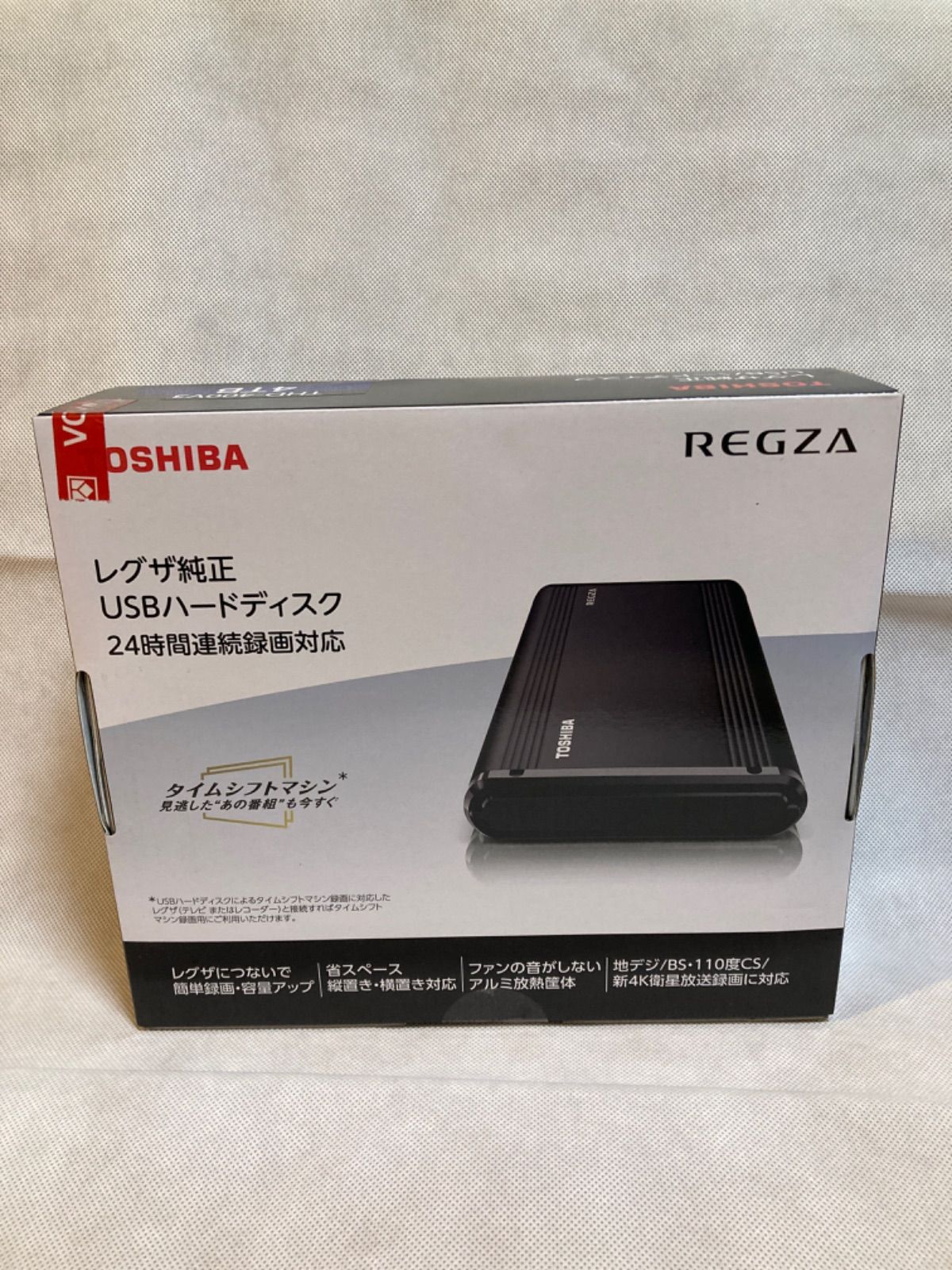 新品】レグザ純正USBハードディスクTOSHIBA THD-400V3