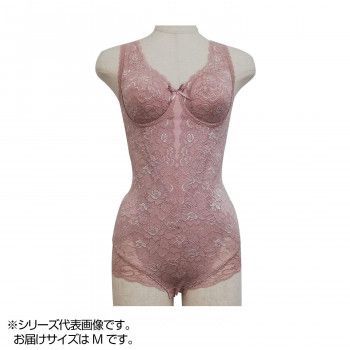 TAMURA Yauco 総レース多機能ボディスーツ TYN90 アッシュローズ M-TYN90-111-M