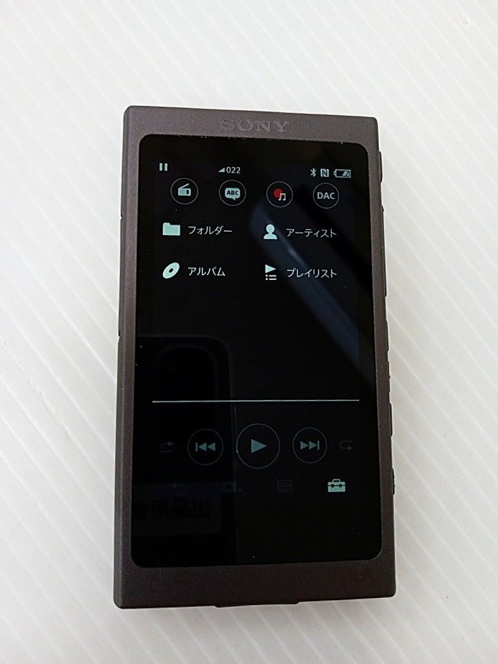 SONY ウォークマン NW-A45HN 16GB グレイッシュブラック 【MCK55
