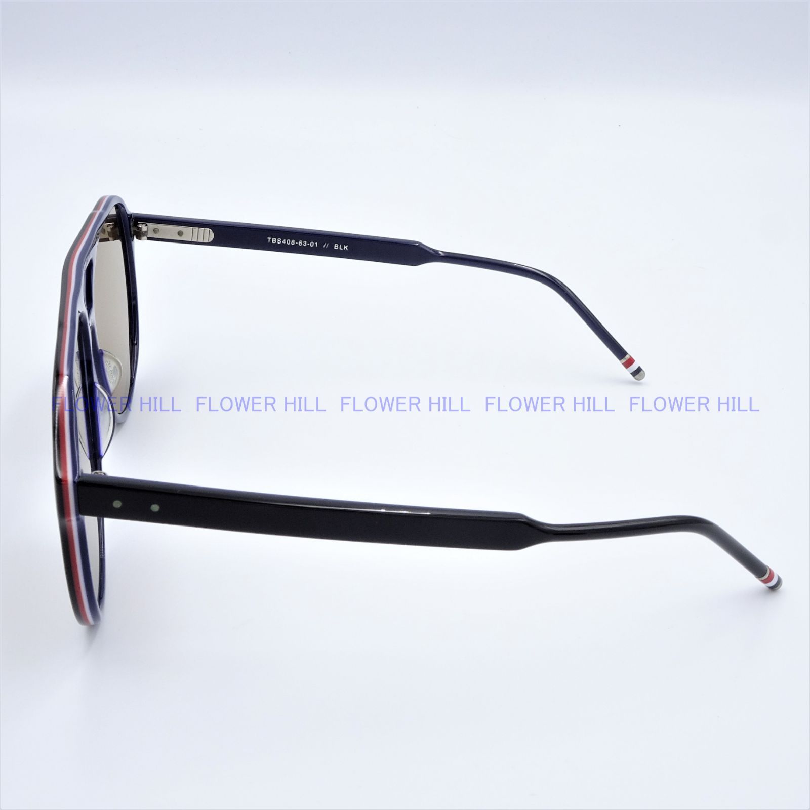 THOM BROWNE トムブラウン サングラス TBS408-63-01 BLK ブラック