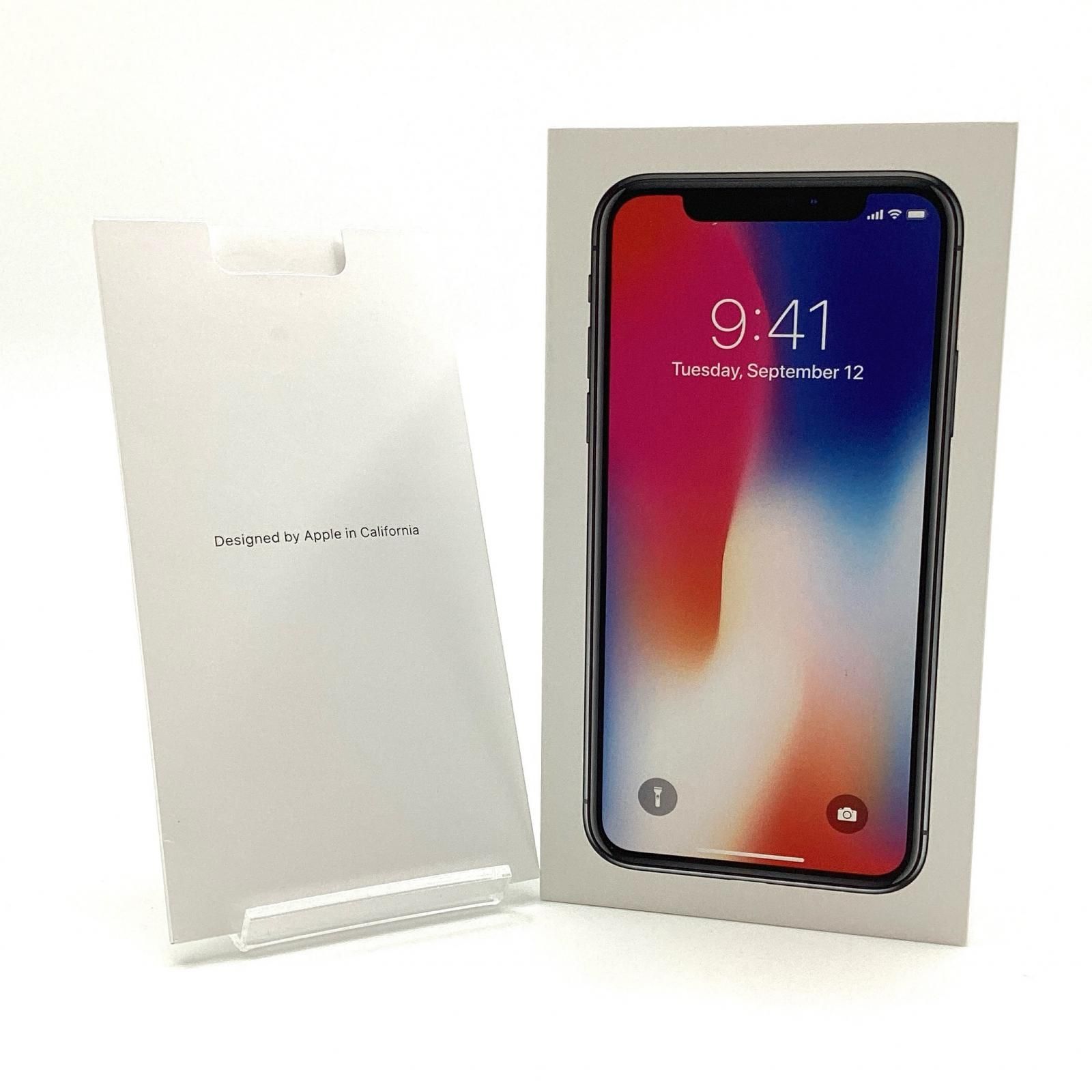 全額返金保証】【最速発送】Apple iPhone X 256GB スペースグレー au 動作確認済 89% 白ロム - メルカリ