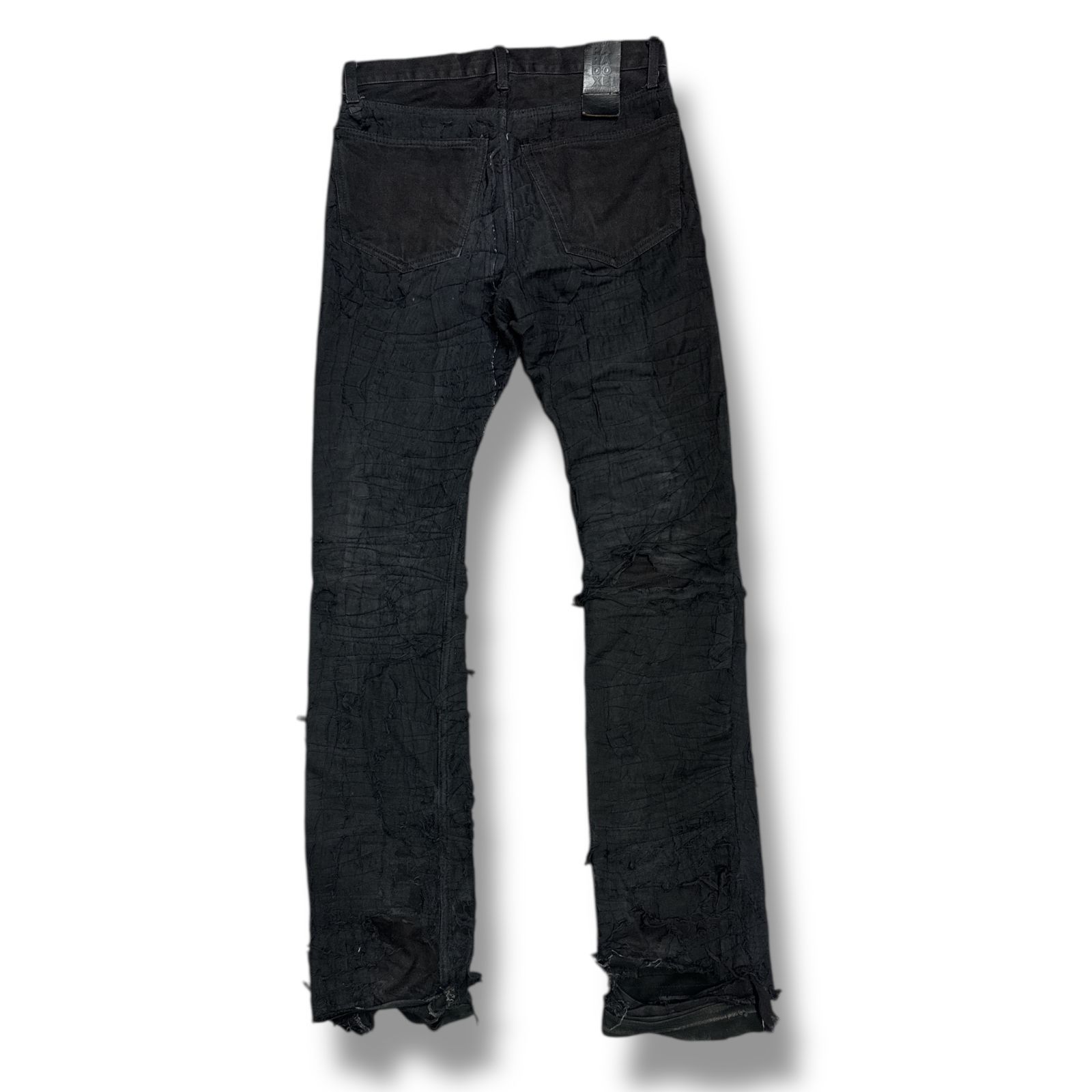 PARADOXE PARIS クラッシュリペアデニムパンツ ジーンズ パラドックス 