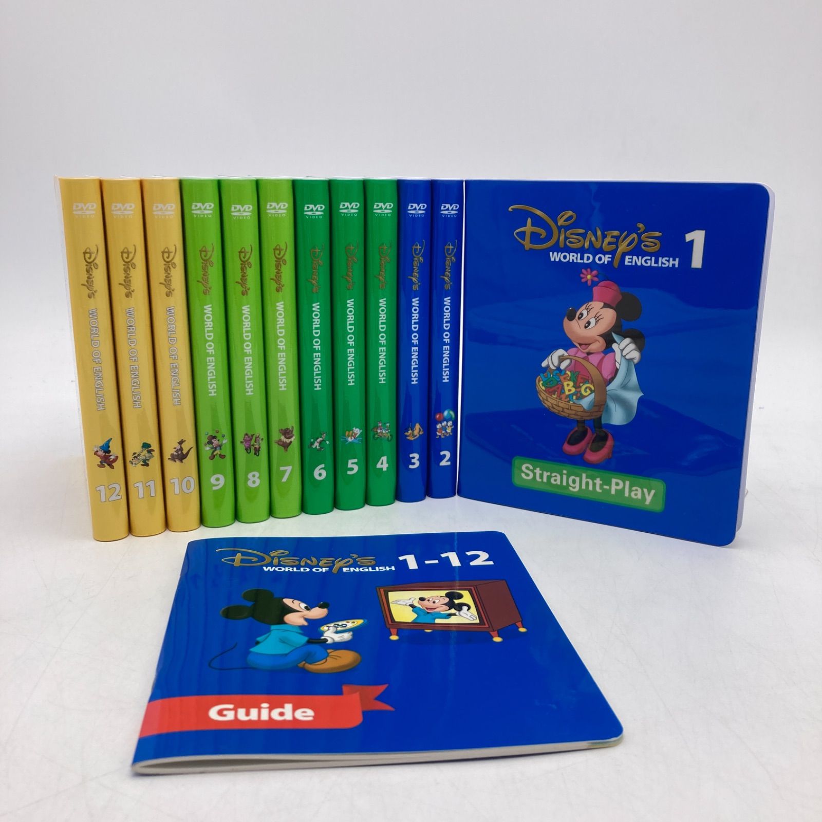 ディズニー英語 ワールドファミリー DVD 2巻セット 教材のご紹介
