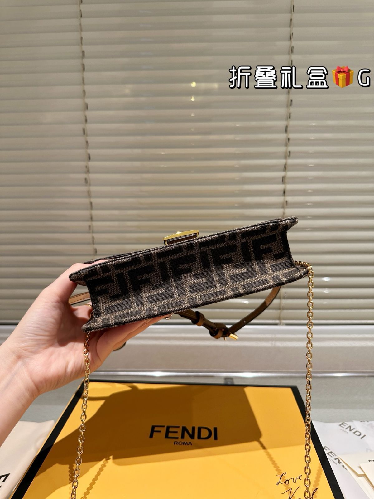 今日特価】Chic Fendi チックフェンディ クロスバッグ-WTO輸入3