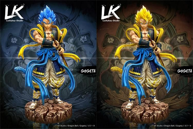 ドラゴンボール ゴジータブルー ガレージキット フィギュア 塗装済み