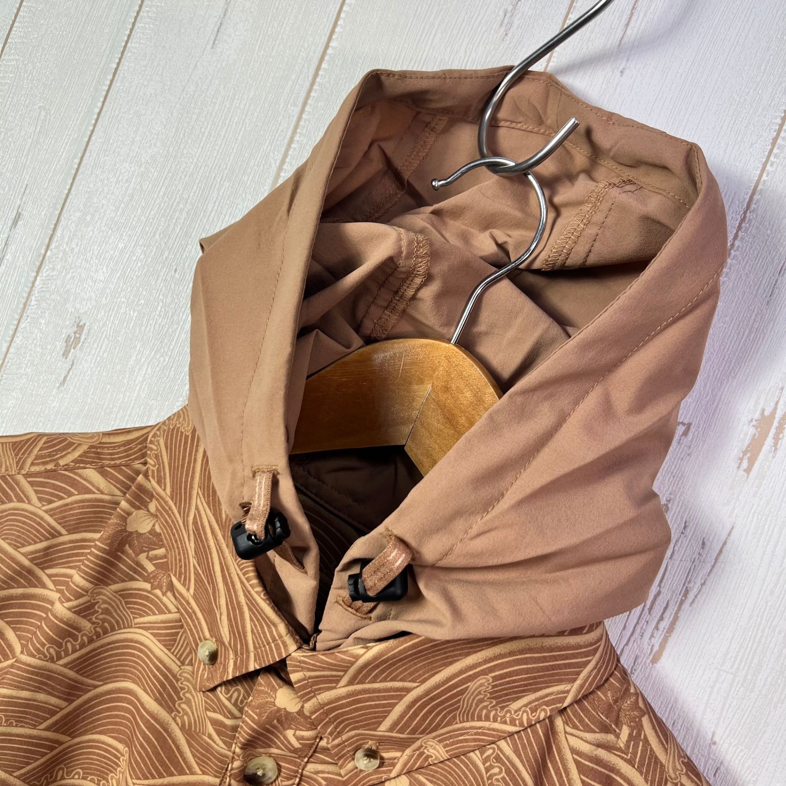 Men s ブラウン系 Jolly Gear ジョリーギア トリプルクラウン ボタンダウン ロングスリーブ TRIPLE CROWN BUTTON DOWN LONG SLEEVE G en Waves ポリエステル ウェ