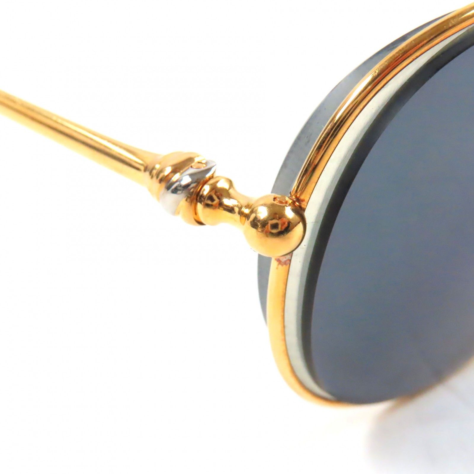 希少 美品 Cartier カルティエ サングラス ロゴ ゴールド