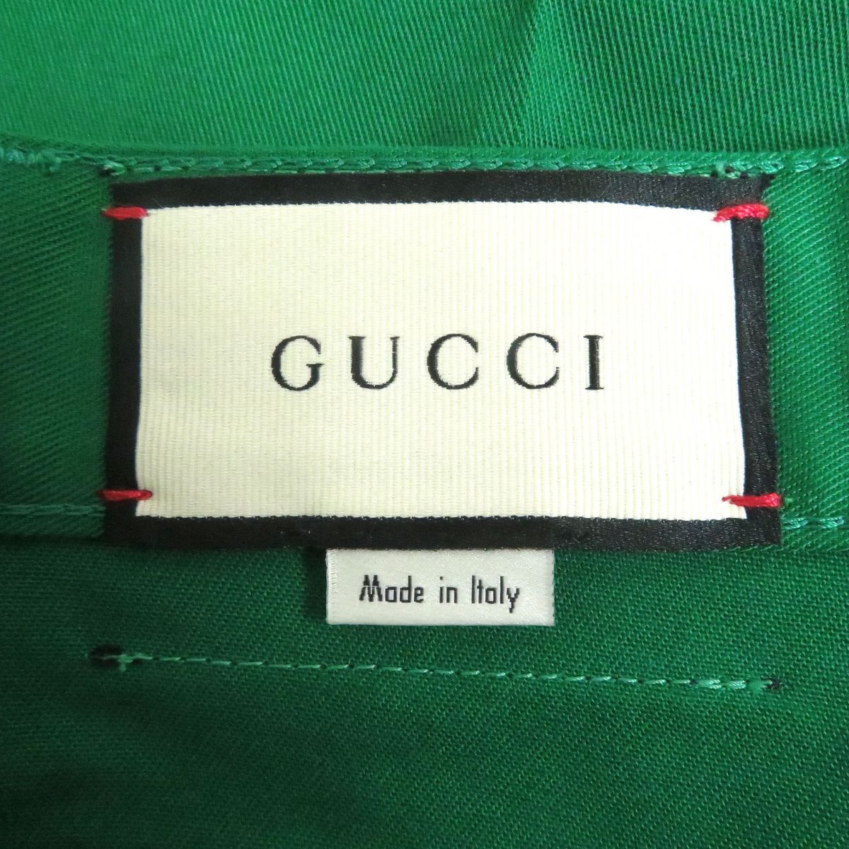 未使用品□20SS GUCCI/グッチ 623225 Bootcut Trousers ロゴ