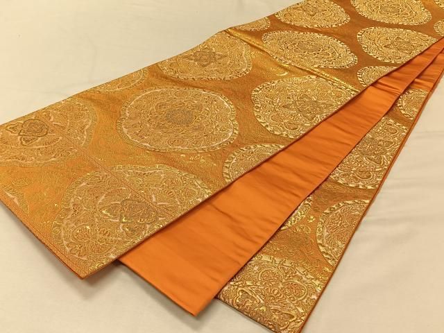 平和屋着物◎西陣 服部織物謹製 六通柄袋帯 オリエント更紗 正倉