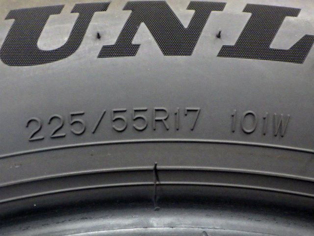 ◆225|55R17◆4本