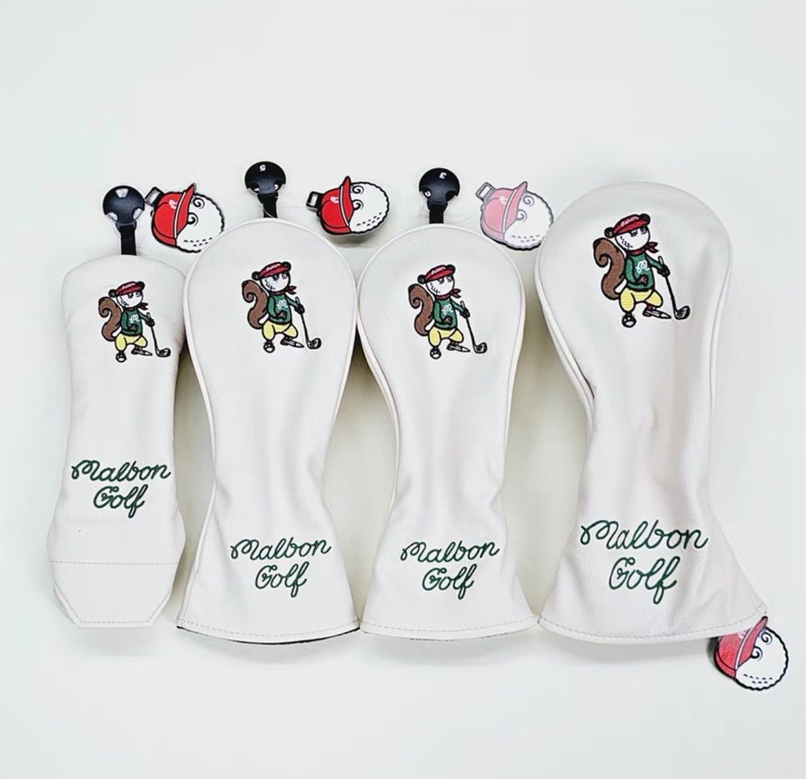 新製品大人気4点セット】キャディーマルボンゴルフクラブカバー