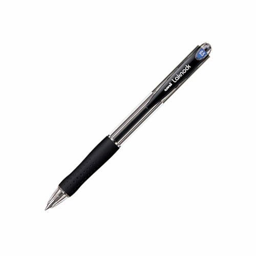 まとめ 三菱鉛筆 油性ボールペン ベリー楽ノック0.5mm 黒 SN100-05-24 ×100セット