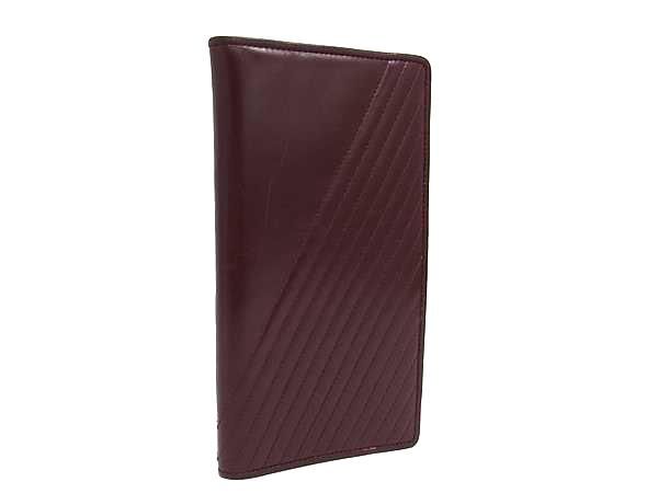 □美品□ VALENTINO ヴァレンティノ レザー 二つ折り 長財布  