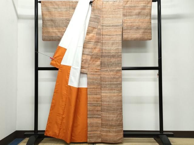 平和屋着物○上質な紬 霞文 正絹 逸品 CAAU9979vf - メルカリ 