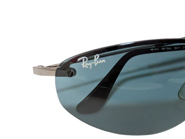 Ray-Ban レイバン サングラス RB3155 TOP OVAL 縁なし 57□16  