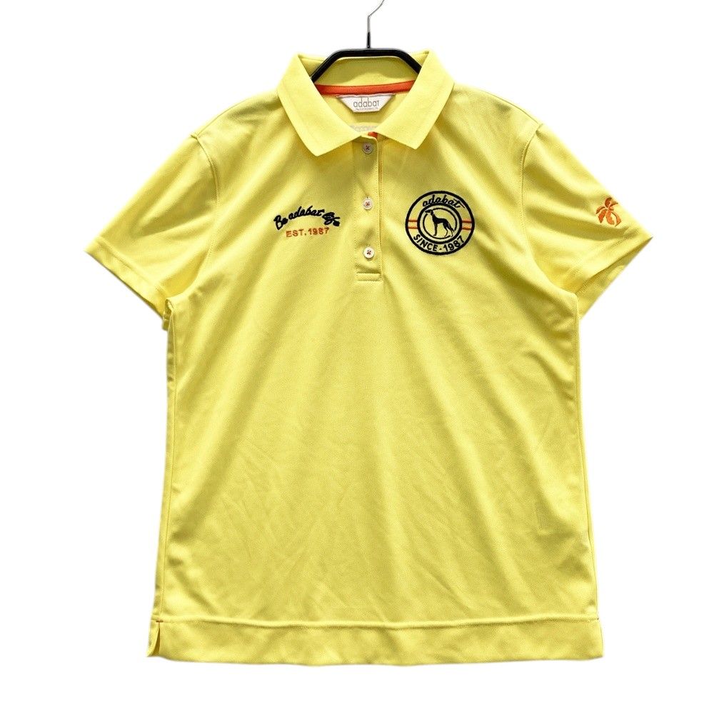 adabaT アダバット　ひろ 新レーベル ADABAT NAVY】UVカット/吸水速乾 ポケット付モックネックT