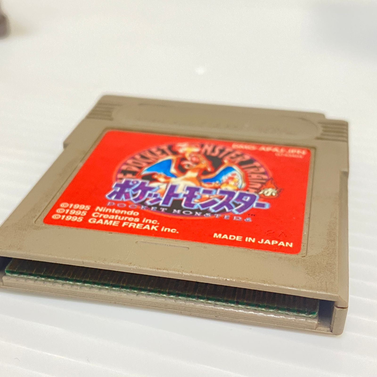 △60 GBソフト ゲームボーイソフト ポケットモンスター 赤 14本