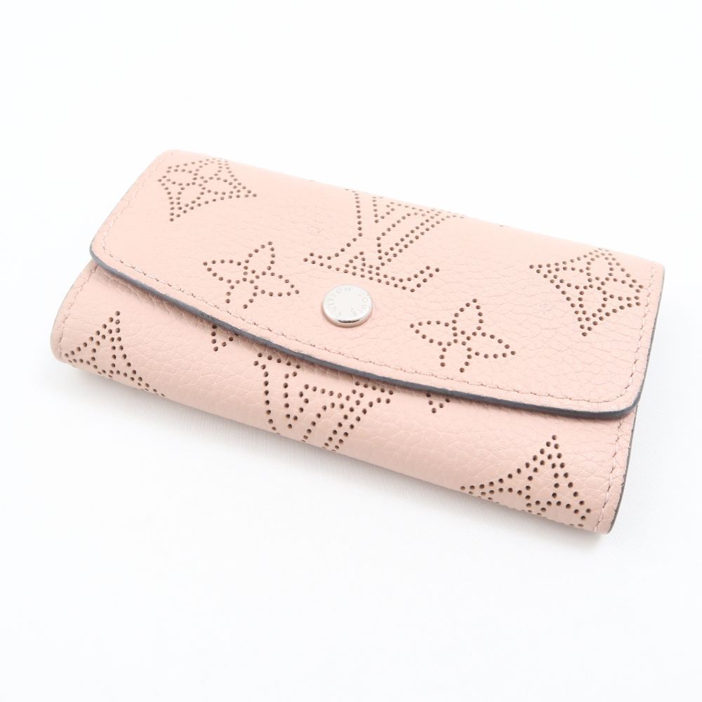 LOUIS VUITTON ルイヴィトン M81706 キーケース マヒナ柄 レディース AD632
