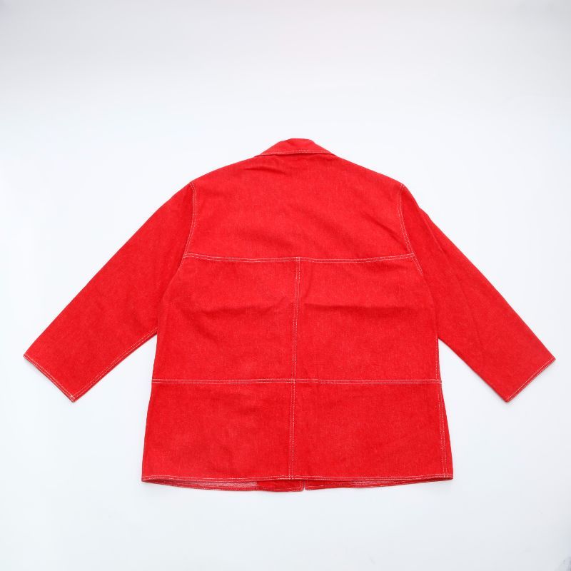 CHANEL シャネル ジャケット ココマークボタン オーバーサイズ デニム  