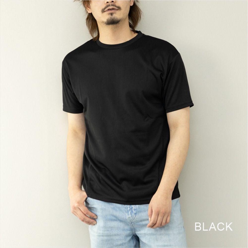 Tシャツ メンズ Mサイズ Lサイズ 黒 新品 未使用 ドライメッシュ