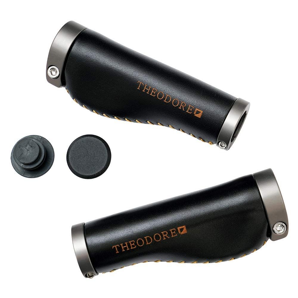 THEODORE CYCLE GRIP 自転車 グリップ イタリア本革