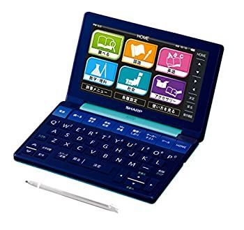 中古】シャープ カラー電子辞書Brain 中学生モデル グリーン系 PW-SJ2