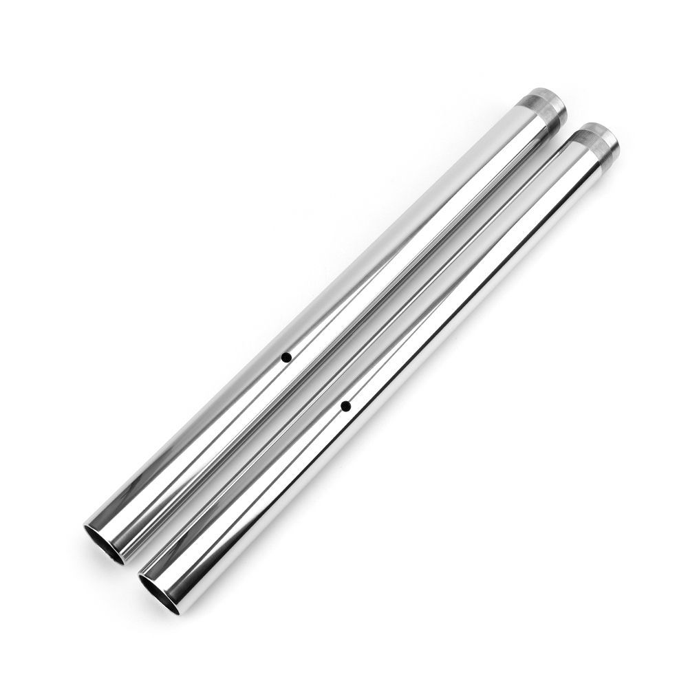 XS418 上メッキFZ8 FZ8N 2011-2015 43MM 純正品番39P-23110-00に対応 インナーチューブ ２本