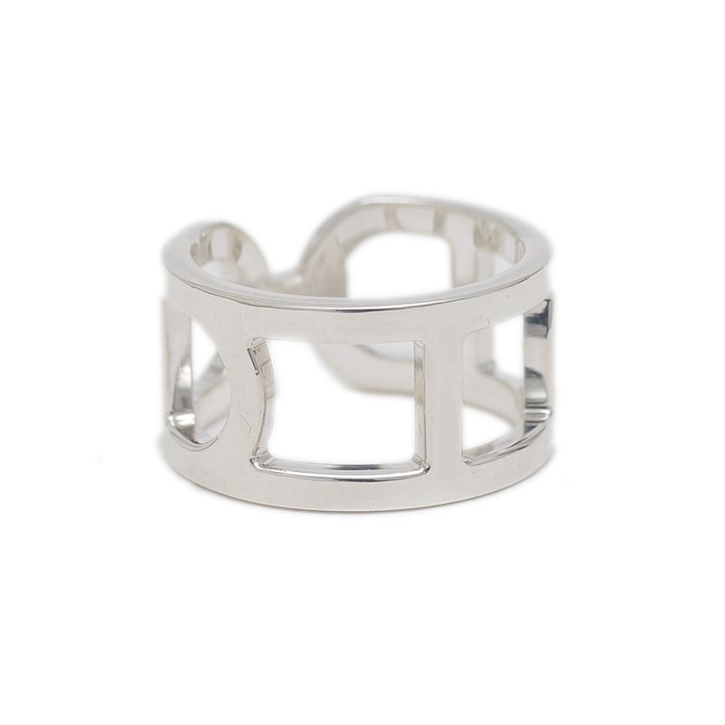 HERMES エルメス リング エヴァー・シェーヌ・ダンクル MMリング 52 エルメス エヴァー シェーヌダンクル MM リング 925 シルバー #52