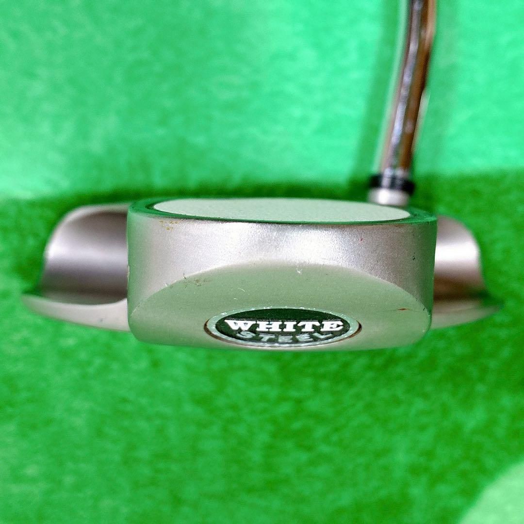 【希少レフティー】ODYSSEY 2-ball WHITE STEEL パター ODYSSEY（オデッセイ） - パター - WHITE STEEL 2・Ball Blade2