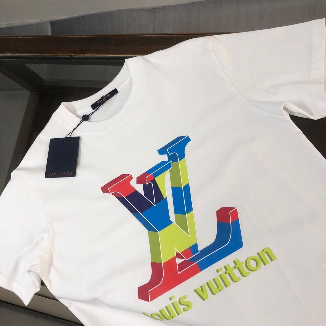 本日限定特価】Louis Vuitton クルーネックTシャツ - 高品質