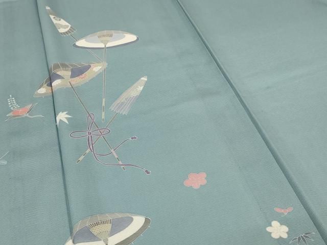 平和屋着物＊夏物 訪問着 絽 番傘 正絹 逸品 AABB6698jd - メルカリ