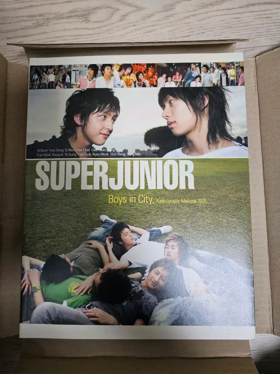 SUPER JUNIOR(スーパージュニア) Boys in City フォトブック