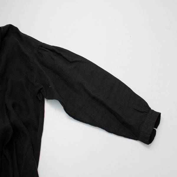 2019AW nest Robe ネストローブ リネンタックネックブラウス F