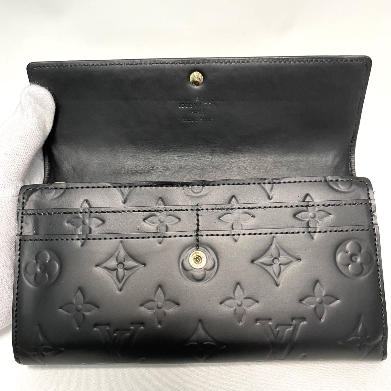 LOUIS VUITTON　ルイヴィトン　ヴェルニ　ポルトフォイユ・サラ Louis Vuitton ルイヴィトン ヴェルニ ポルトフォイユ サラ 長