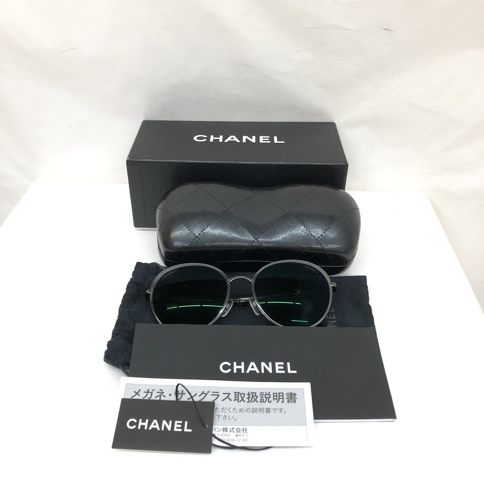 CHANEL シャネル サングラス ココマーク 0CH4206 55□18 - メルカリ