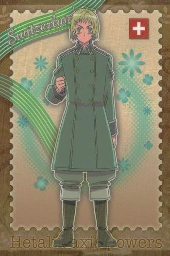 ux104 カード ヘタリア スイス No 12 キャラクターカード Axis Powers