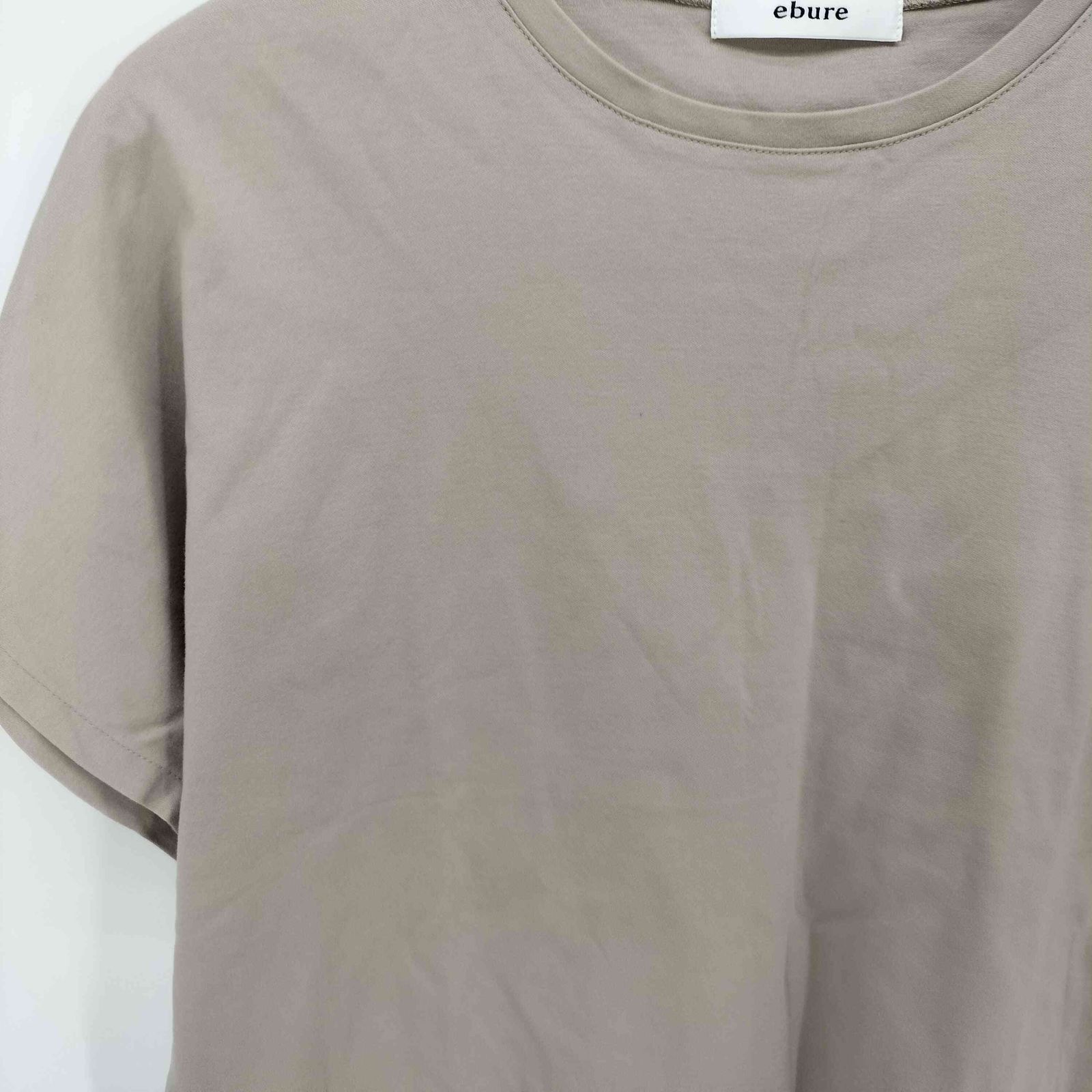 エブール ebure スピーマコットン Tシャツ レディース JPN：38