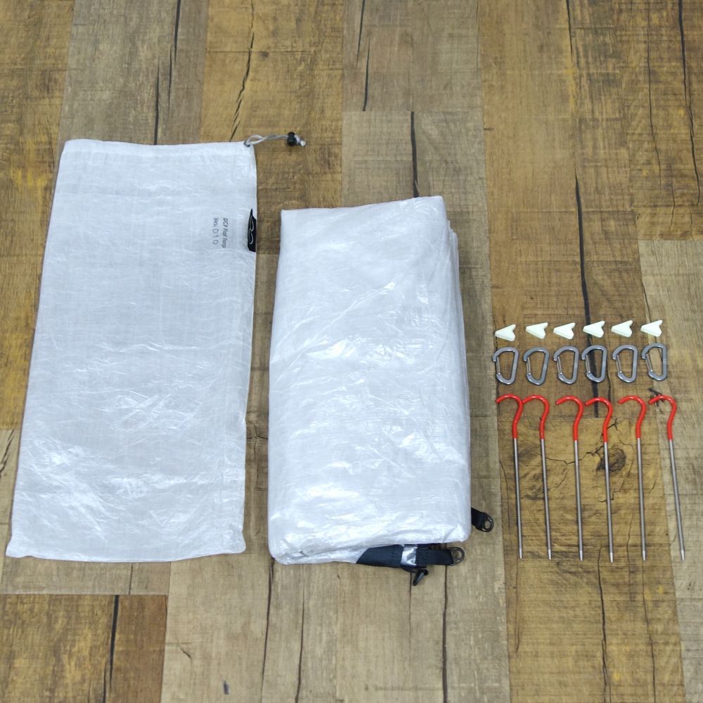 三木黒田 mikikurota DCF Flat Tarp No.010 超軽量 スクエア タープ キャンプ アウトドア 三木黒田 mikikurota DCF Flat Tarp No.010 超軽量 スクエア